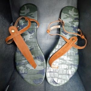 Brown/Tan Summer Sandals